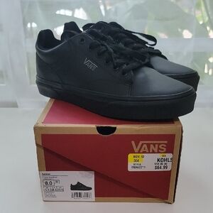 Vans Woman's All-Black Sneakers
